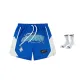 Rock Blue+1 Pack Basketball Socks (Style Random Color)