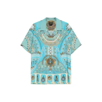 Camilla Short sleeves Camp collared Shirt
