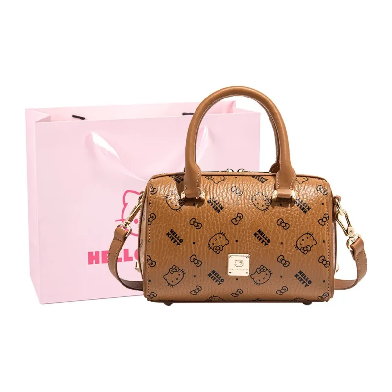 MESUCA Sanrio, Hello Kitty, Collaboration Kitty Series PU Handbag Women's Multicolor-6