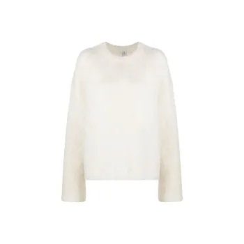 TOTEME FW22 Sweater Women's White