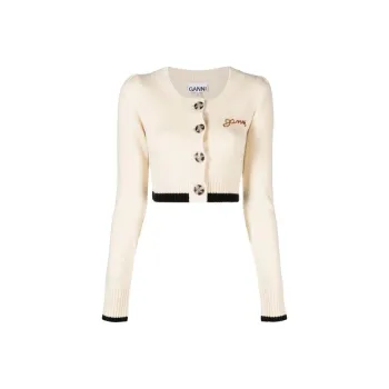 GANNI FW22 Sweater Women's Khaki