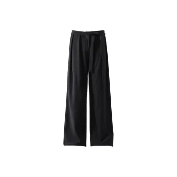 PEDLOR Casual Pants Unisex Black