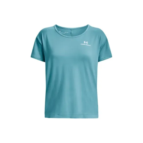 Under Armour T Shirt Women's Uniform Blue