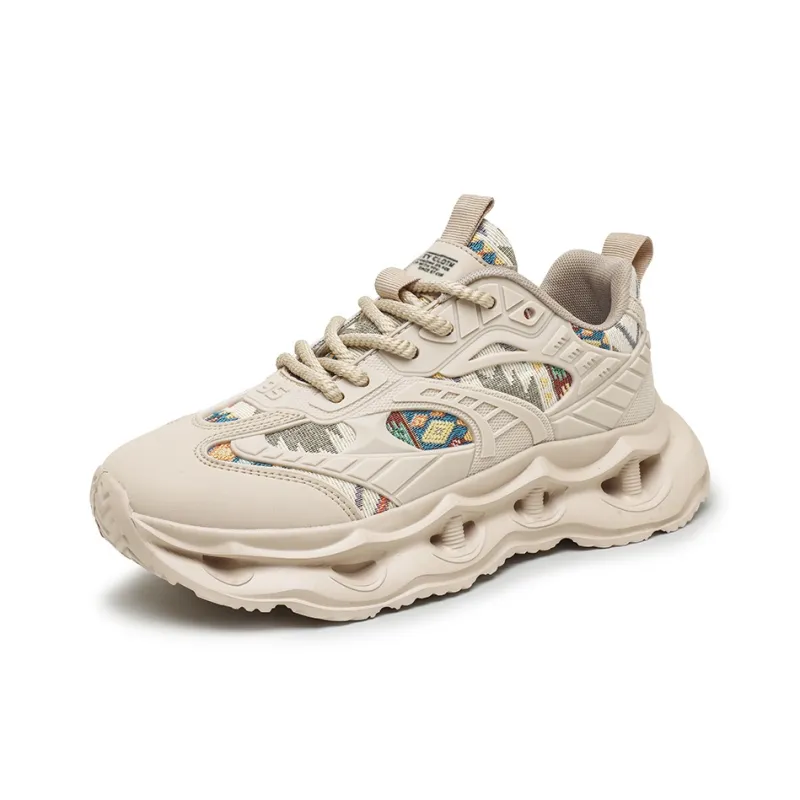 OFFER AITR Cushioning Coverage Height Increase Low Top Chunky Sneakers Men's-8