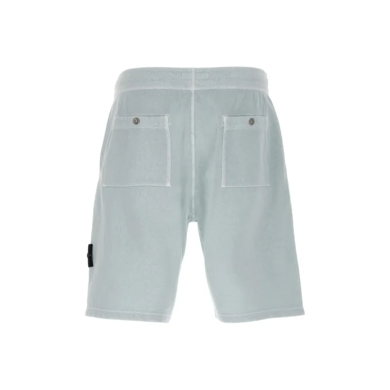 STONE ISLAND Casual Shorts Men's Light Blue-1