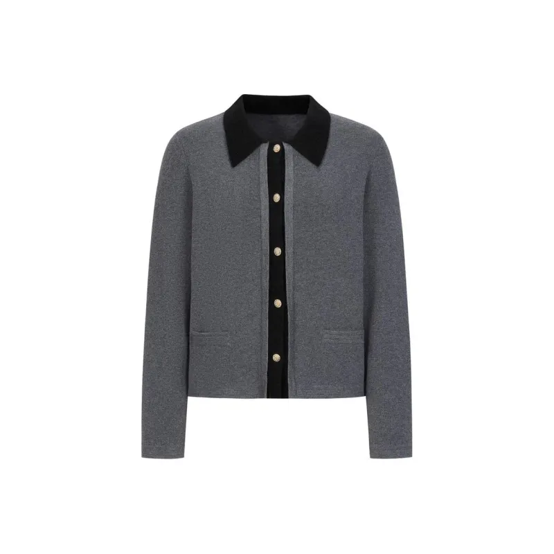 JZ. ANNAKRO Sweater Women's Medium Gray-0