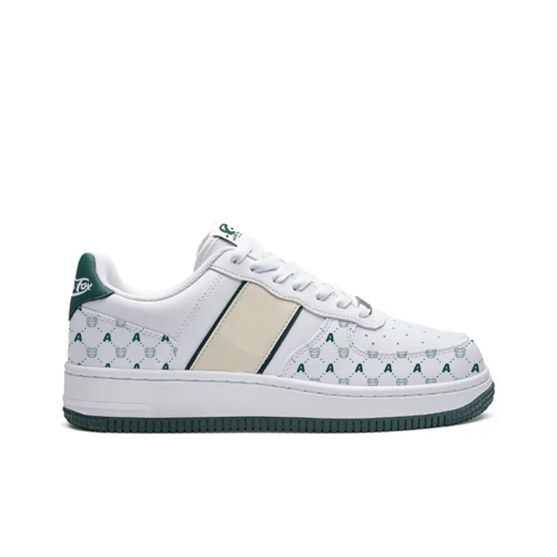 ALI THE FOX Skateboard Shoes Unisex Low Top Milk Tea Powder/Iceberg Blue-34