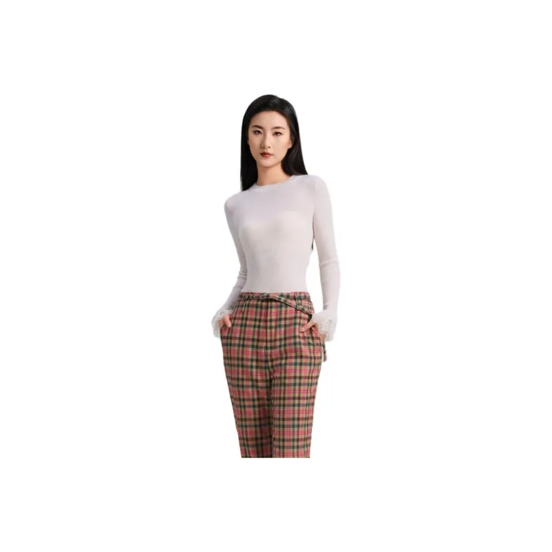 Blood Glitter Sweater Women's Beige-0