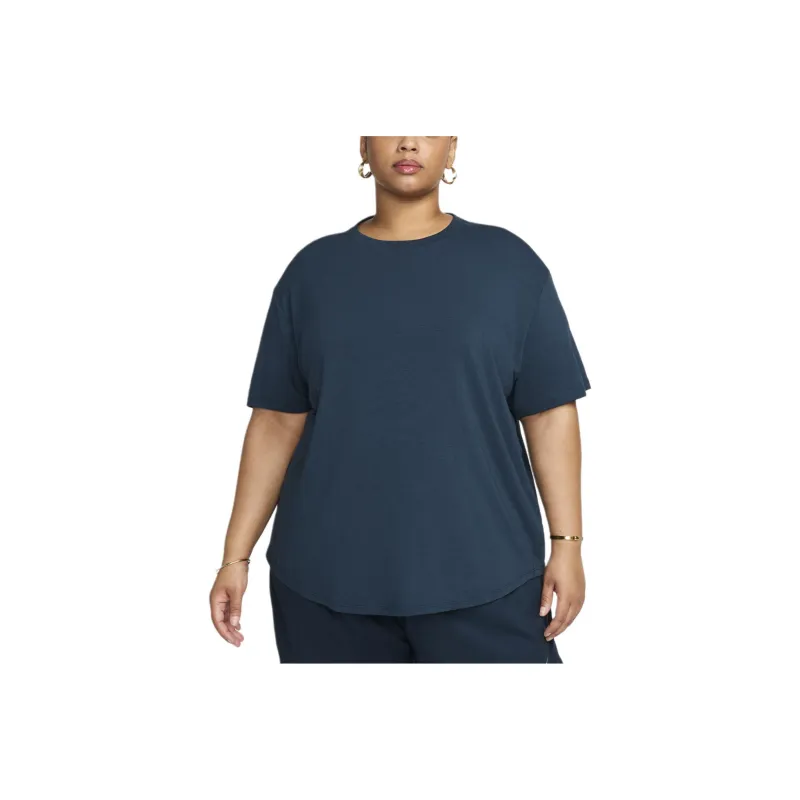Nike One Relaxed Women's Dri-FIT Short-Sleeve Top Plus Size-0