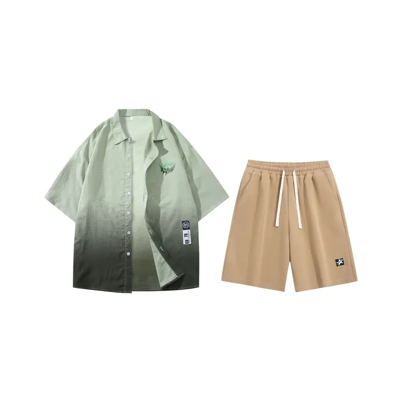 BOBBY ABLEY Shirt Matching Set Unisex-48