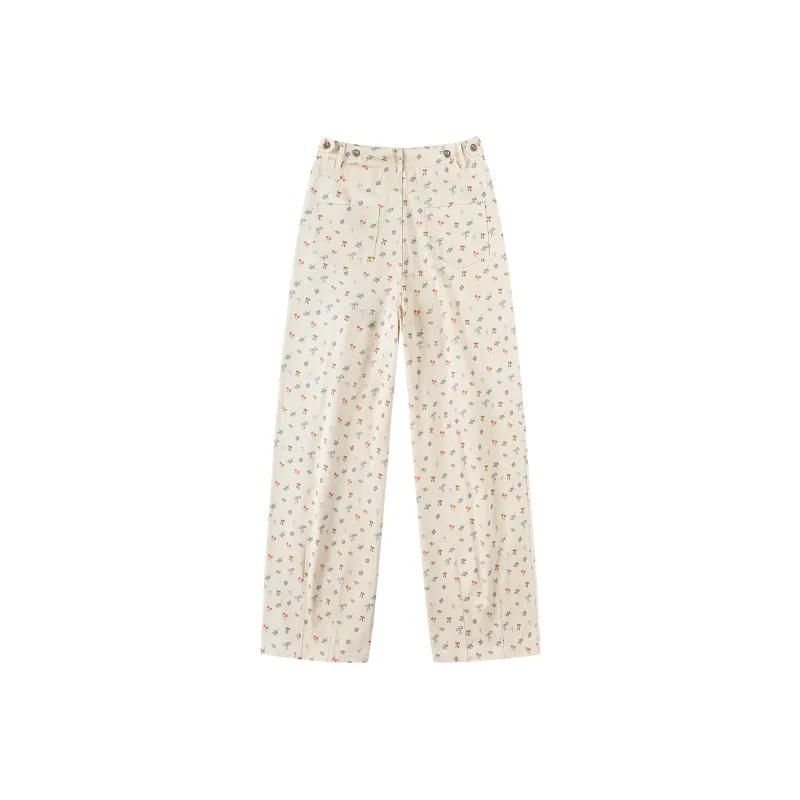 1ESS LA MODE Jeans Women's Ecru-1