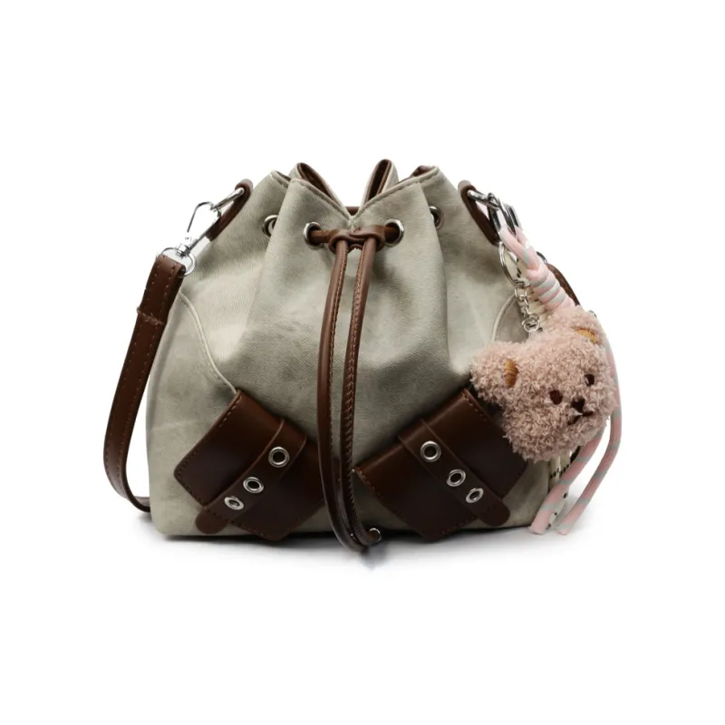 Gerlanx PU Bucket Bags Crossbody Bag, Shoulder Bag Women's Multicolor-4