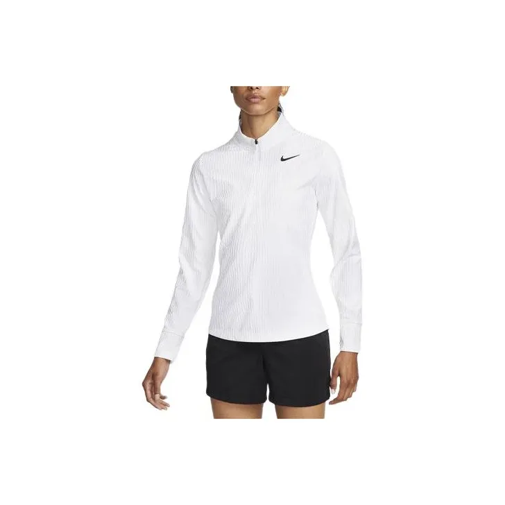 Nike Tour Women's Dri FIT Adv 1/4 Zip Golf Top-0