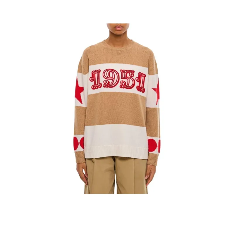 MaxMara Star Patterned Crewneck Jumper-0