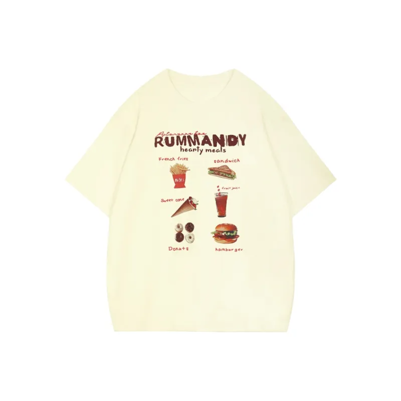 RUMMANDY T Shirts Unisex-4