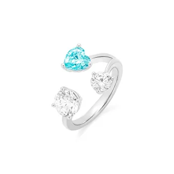 GEMOLA Synthetic Cubic Zirconia Rings Women's