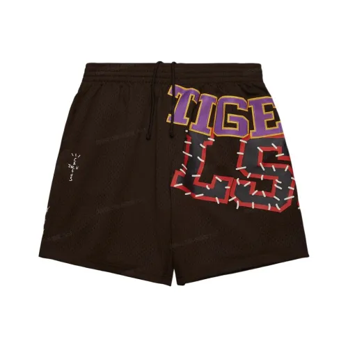 Travis Scott X Mitchell & Ness Lsu Tigers Basketball Shorts