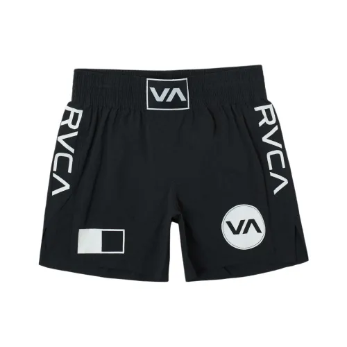 RVCA 블랙 남성 캐주얼 반바지