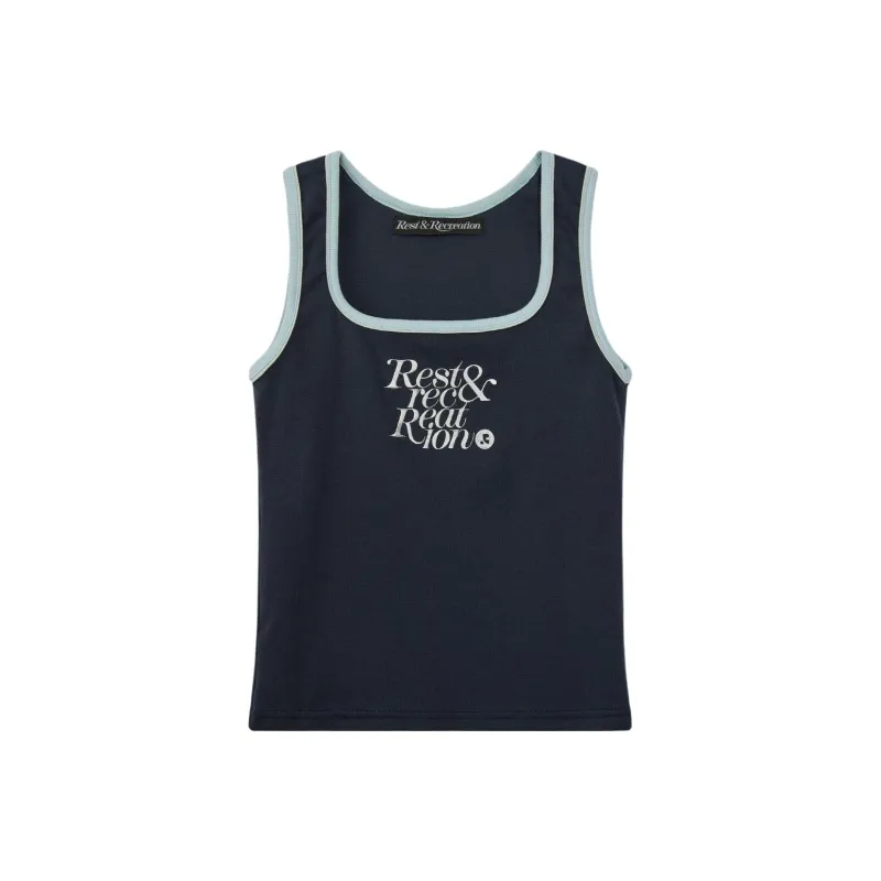 Rest&Recreation SS25 Tank Top Women's Marine Blue-0