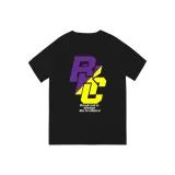 2.0 Gradient Short-Sleeved-Lakers Black