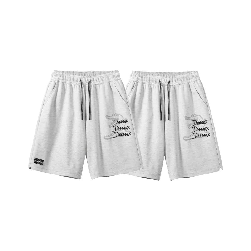 Dnnnn Casual Shorts Unisex 2 Pack-5