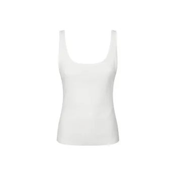 MM6 Maison Margiela Strap Detailed Open Back Tank Top