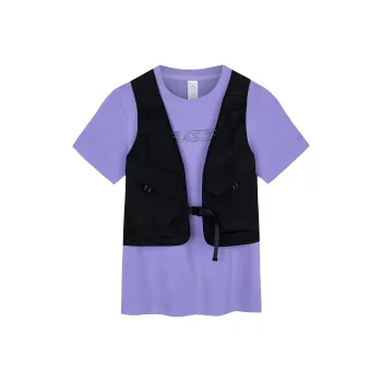 Anta T Shirt Women's Secret Mirror Purple/Basic Black