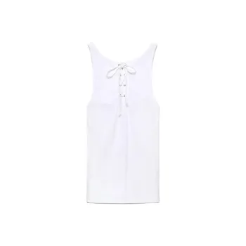 PRADA SS25 Tank Tops Women's White