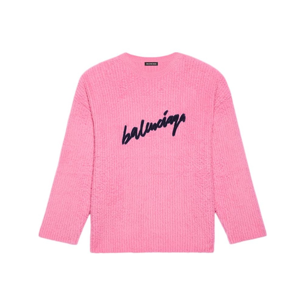 バレンシアガ BALENCIAGA ロゴタートルネックニットセーター XS