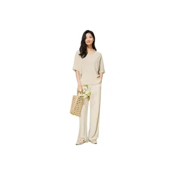 Fragment T-Shirts Women's Khaki