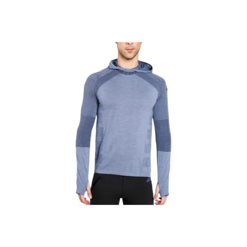 Adidas Training Climate Ls Hood Workout Clothing Men's Gray