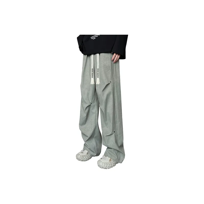 MARK WAFFLE Casual Pants Unisex-0