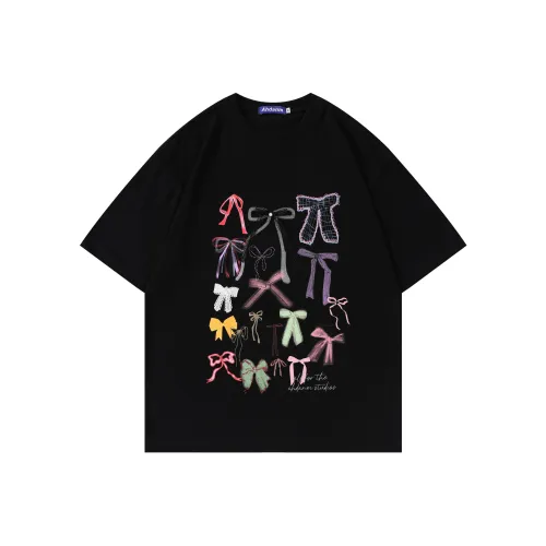 WAYHWEI T Shirts Unisex Black