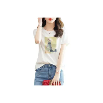 XWI T Shirt Women's Natural White