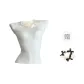 (Pearl White+Bowknot Hair Tie) Comes with