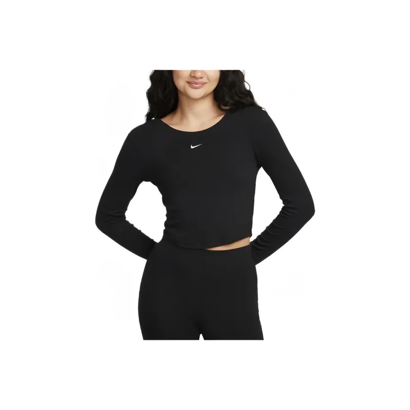 Nike Sportswear Chill Knit T Shirt Women's Black-0