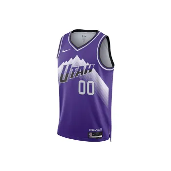 Nike Dri-Fit Basketball Jerseys City Edition 2023/24 Season Utah Jazz Jordan Clarkson 00 Size Men's Global Purple