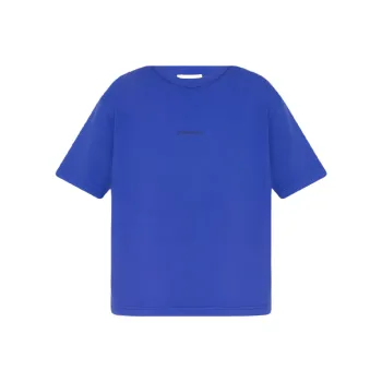 Acne Studios Crew Neck T shirt Sea Blue