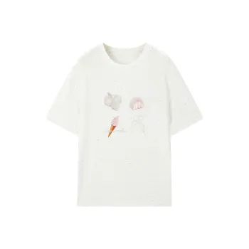 LEDIN T Shirt Women's Mist White In Stock