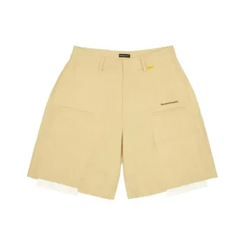 Randomevent Casual Shorts Men's Gray Green