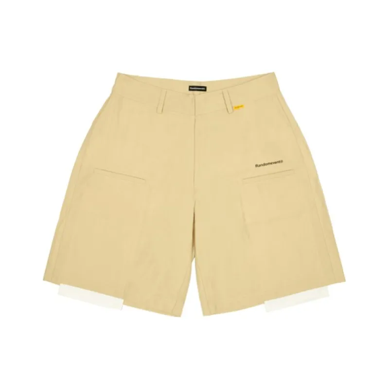 Randomevent Casual Shorts Men's Gray Green-0