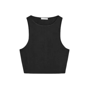 ZARA Tank Tops Women's Black
