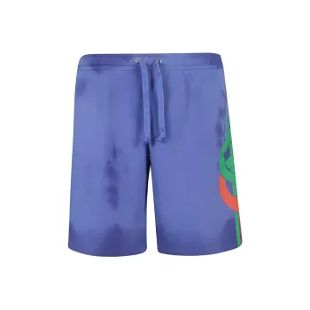 GUCCI Cotton Logo Shorts