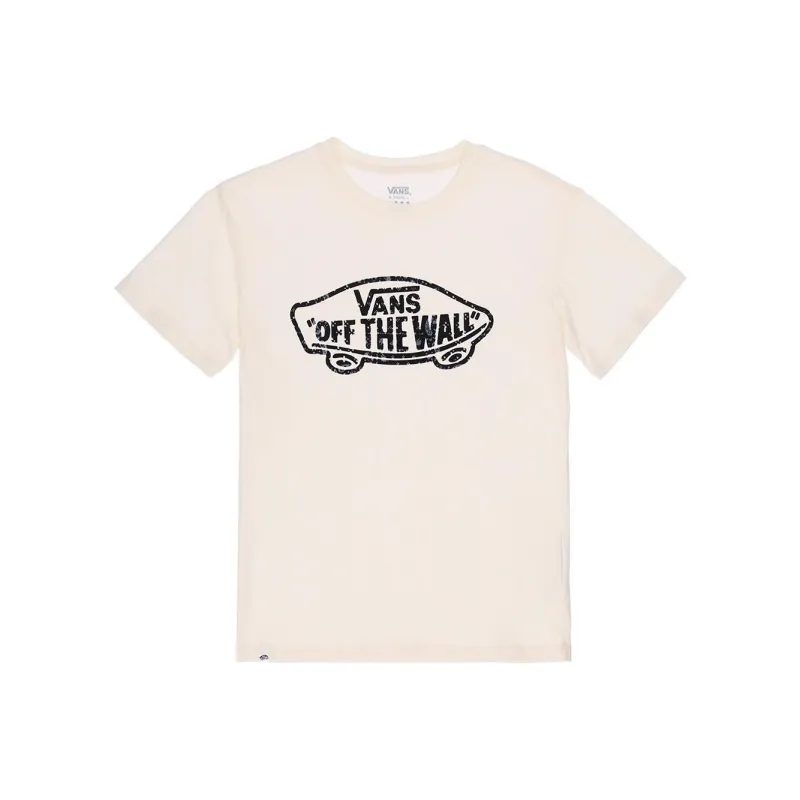 Vans Set in Sleeve T Shirt Women's Ecru-0