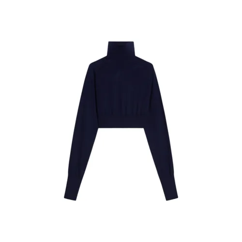 SportMax Ululato Roll Neck Cropped Jumper