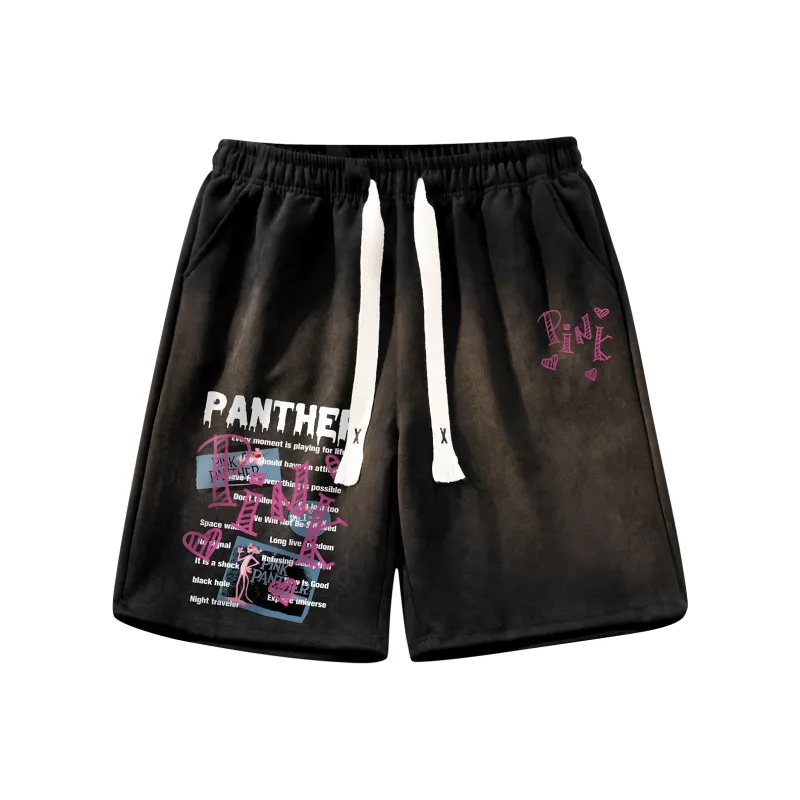 PINK PANTHER Casual Shorts Unisex-4