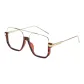 Tortoise Shell Gold Frame Plano (Blue Light Blocking)