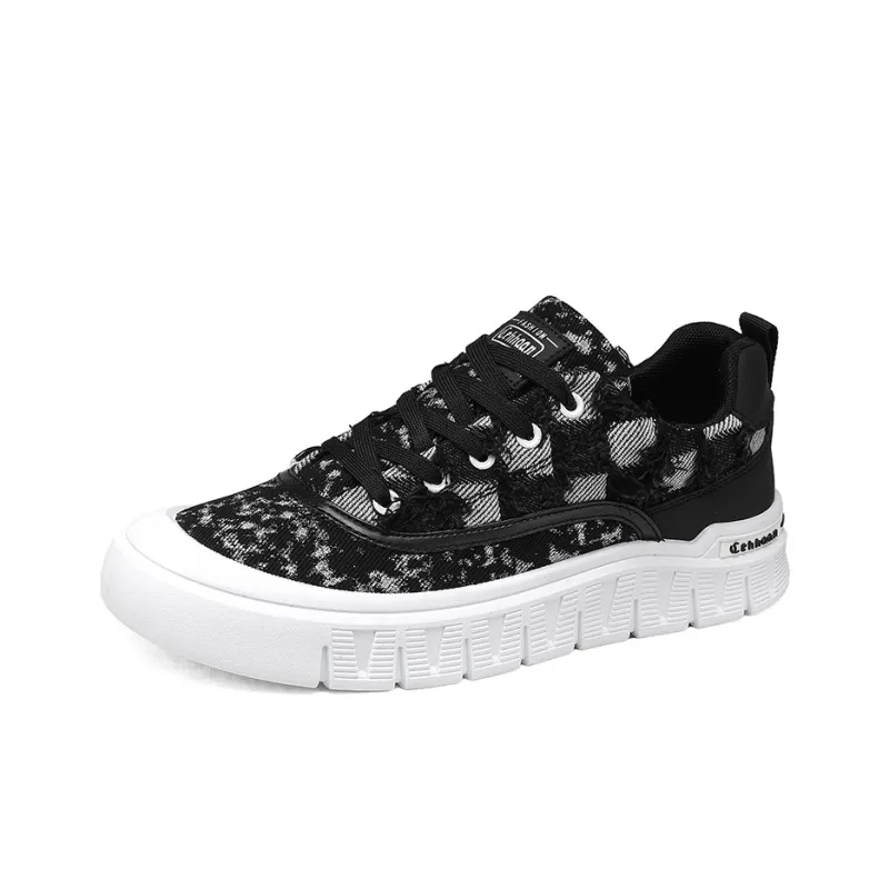 Frank Mully Height Increasing, Abrasion Resistant, Cushioning, And Breathable Low Top Skateboard Shoes Men's-1