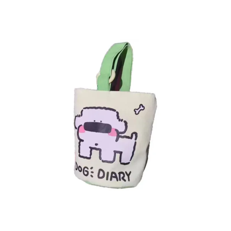 Land Gulls Canvas Bag, Handbag Women's Pink/White/Purple-2