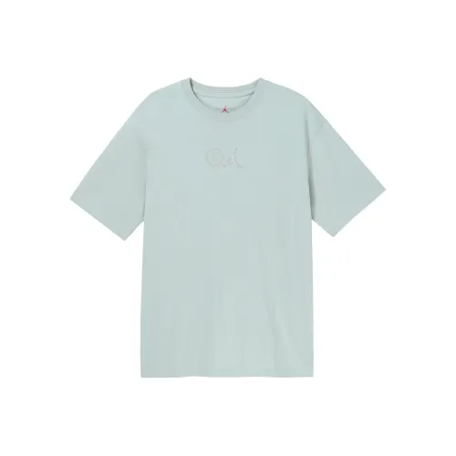 Jordan x Bephies Beauty Supply Set in Sleeve T Shirt Women's Light Blue